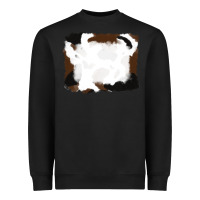 Black cowhide frames background Heavyweight Sweatshirt - RanaPortraitStore