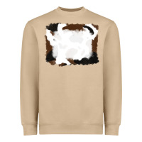 Mushroom cowhide frames background Heavyweight Sweatshirt - RanaPortraitStore