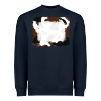 Navy cowhide frames background Heavyweight Sweatshirt - RanaPortraitStore