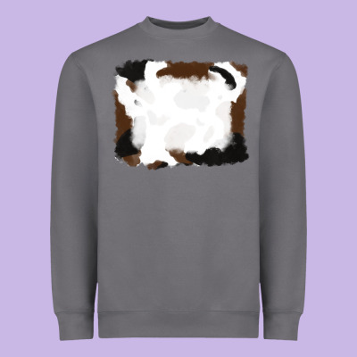 Cowhide Frames Background Heavyweight Sweatshirt Designed By Ranaportraitstore