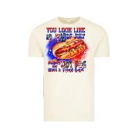 Vintage Arctic You Look Like 4th of july makes me hot dog want a Vintage Tee - CowhideDigitalArt