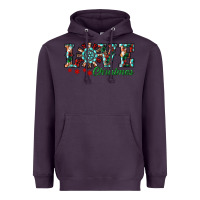 Plum christmas love windmill Heavyweight Hoodie - RanaPortraitStore