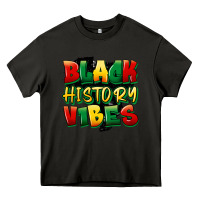 Asphalt black history vibes Heavy Core Tee - FaDigitalArtStudio