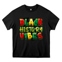 Black black history vibes Heavy Core Tee - FaDigitalArtStudio