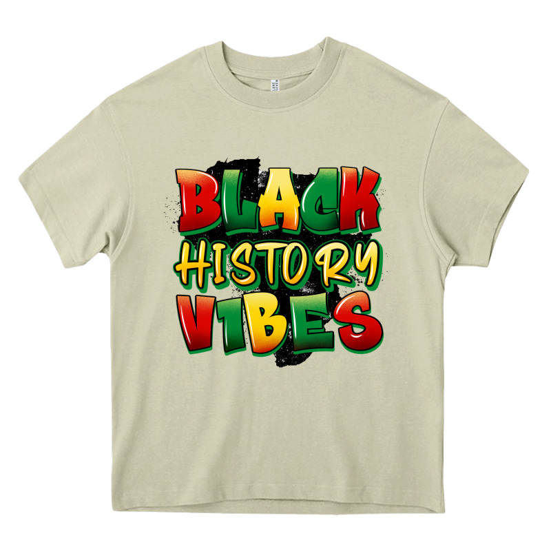 Black History Vibes Heavy Core Tee by FaDigitalArtStudio | Teevron