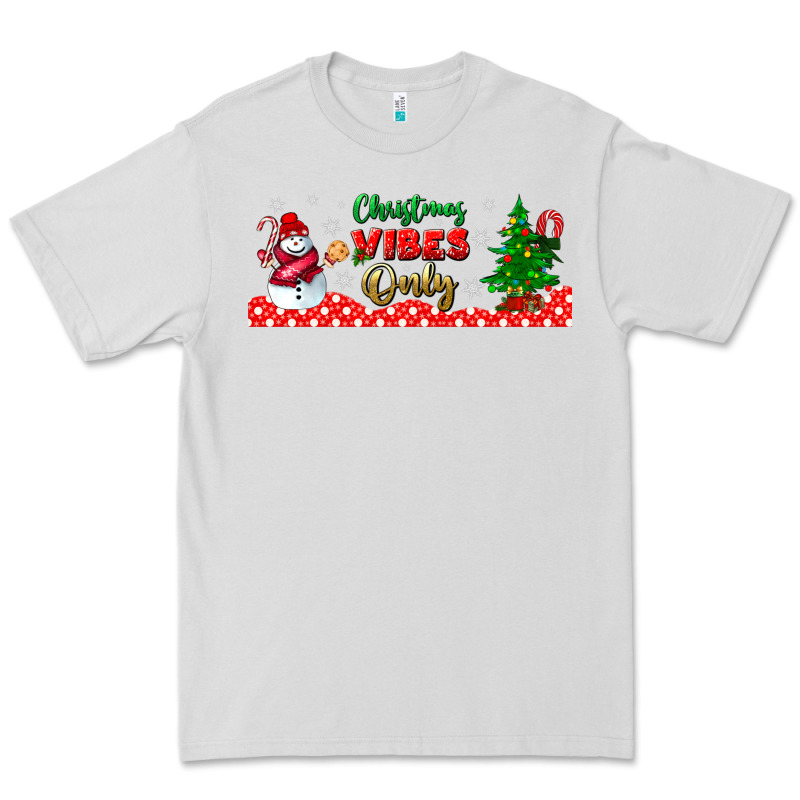 Christmas Vibes Only Libbey Glass Premium Tee by BundleAndBundleShop | Teevron