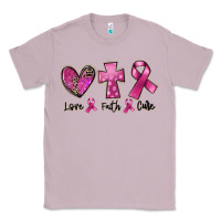 Lilac Love Faith cure Breast Cancer Classic Tee - FaDigitalArtStudio