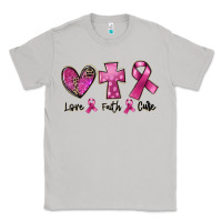 Moon Dust Love Faith cure Breast Cancer Classic Tee - FaDigitalArtStudio