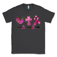 Smoke Love Faith cure Breast Cancer Classic Tee - FaDigitalArtStudio