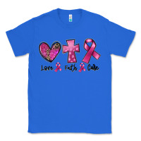 True Royal Love Faith cure Breast Cancer Classic Tee - FaDigitalArtStudio