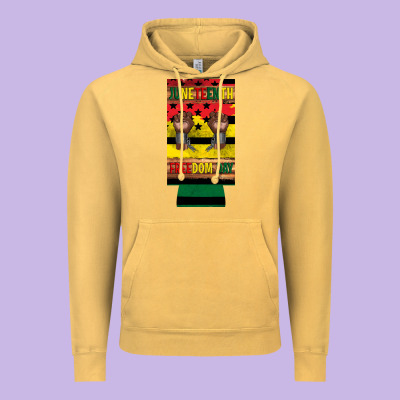 Juneteenth Freedom Day 12 Oz Can Cooler (slim) 2 Vintage Hoodie Designed By Artiststas