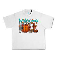 Lunar Rock Welcome Fall Urban Heavy Tee - CowhideDigitalArt