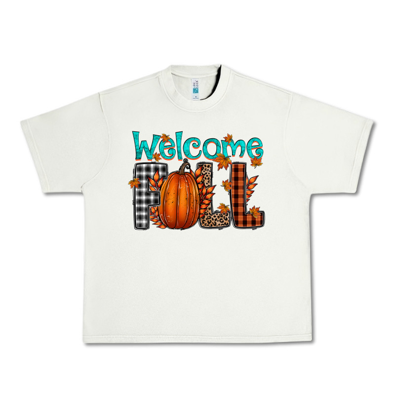 Welcome Fall Urban Heavy Tee by CowhideDigitalArt | Teevron