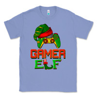 Christmas Gamer Elf Classic Tee | Teevron