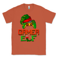 Copper Christmas gamer elf Classic Tee - BarkalooDesign
