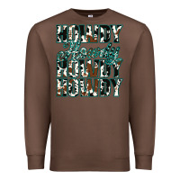 Chestnut Howdy Cowhide Turquoise Premium Sweatshirt - Jasminsmagicworld