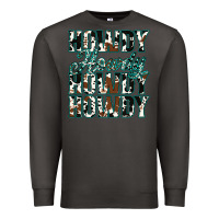 Smoke Howdy Cowhide Turquoise Premium Sweatshirt - Jasminsmagicworld