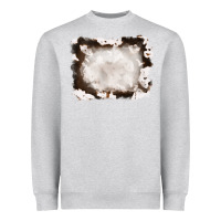 Heather Grey cowhide frames background Heavyweight Sweatshirt - RanaPortraitStore