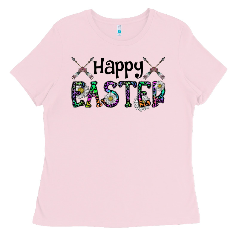 Happy Easter Ladies Tee by CowhideDigitalArt | Teevron