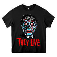 Black they live Heavy Core Tee - DesigneFamous