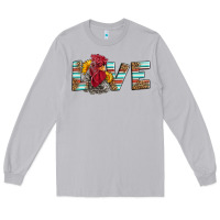Moon Dust love rooster head Long Sleeve Tee - LillyAllenDesigns