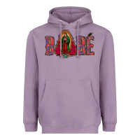 Lavender Bebe Our Lady Of Guadalupe Heavyweight Hoodie - Jasminsmagicworld