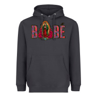 Smoke Bebe Our Lady Of Guadalupe Heavyweight Hoodie - Jasminsmagicworld