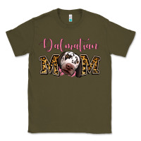 Army Green Dalmatian Mom Classic Tee - Jasminsmagicworld