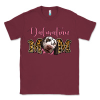 Burgundy Dalmatian Mom Classic Tee - Jasminsmagicworld