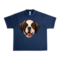 Navy st bernard Urban Heavy Tee - Jasminsmagicworld