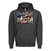 Charcoal Heather volleyball  mom 4 Zipper Hoodie - Jasminsmagicworld