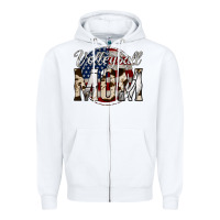 White volleyball  mom 4 Zipper Hoodie - Jasminsmagicworld