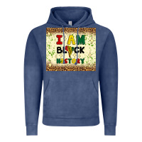 Vintage Denim i am black history Vintage Hoodie - Artiststas