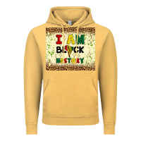 Vintage Mustard i am black history Vintage Hoodie - Artiststas