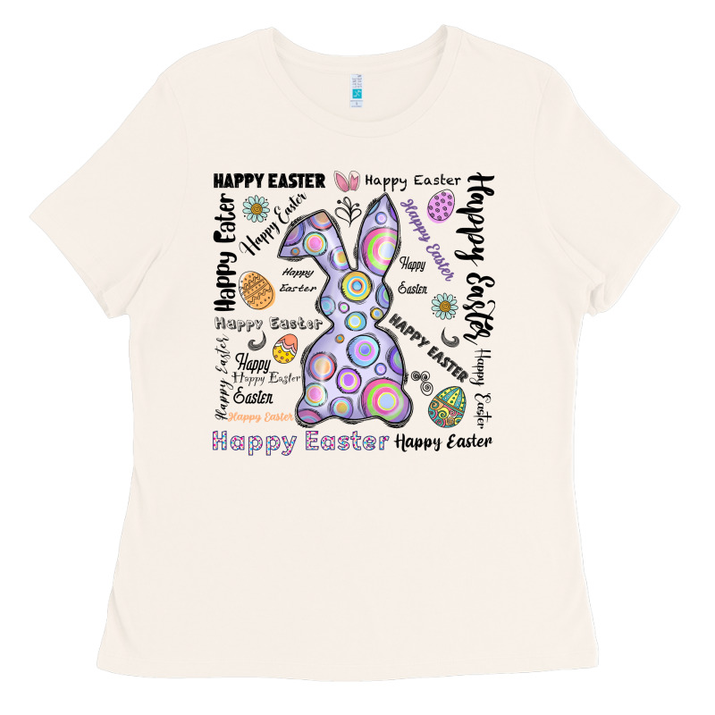 Happy Easter Ladies Tee by CowhideDigitalArt | Teevron