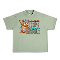 Oil Green cooking is love made edible Urban Heavy Tee - CowhideDigitalArt