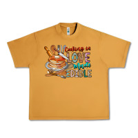 Peanut Butter cooking is love made edible Urban Heavy Tee - CowhideDigitalArt