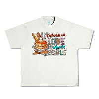 Pistachio cooking is love made edible Urban Heavy Tee - CowhideDigitalArt