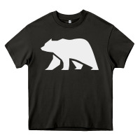 Asphalt bear Heavy Core Tee - DesigneFamous