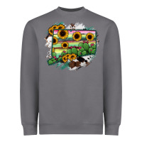 Storm Connecticut State Map Heavyweight Sweatshirt - RanaPortraitStore