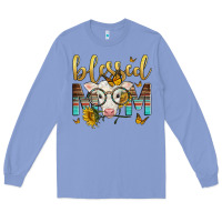 Colony Blue Western Blessed Mom Baby Calf Long Sleeve Tee - LillyAllenDesigns
