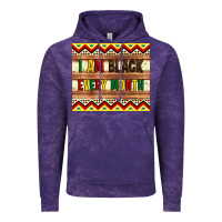 Cloud Purple i am black every month Vintage Hoodie - Artiststas