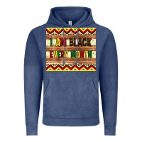 Vintage Denim i am black every month Vintage Hoodie - Artiststas