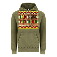 Vintage Olive i am black every month Vintage Hoodie - Artiststas