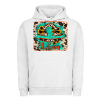 Pigment Lunar Rock libra turquoise cowhide Urban Hoodie - RanaPortraitStore