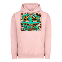 Libra Turquoise Cowhide Urban Hoodie | Teevron