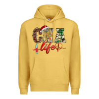 Antique Gold christmas certified nurse  assistant life Premium Hoodie - BarkalooDesign
