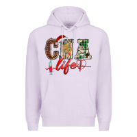 Lilac christmas certified nurse  assistant life Premium Hoodie - BarkalooDesign