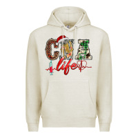 Oatmeal Heather christmas certified nurse  assistant life Premium Hoodie - BarkalooDesign