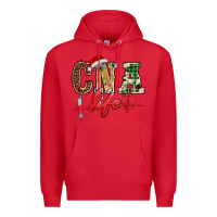 Red christmas certified nurse  assistant life Premium Hoodie - BarkalooDesign